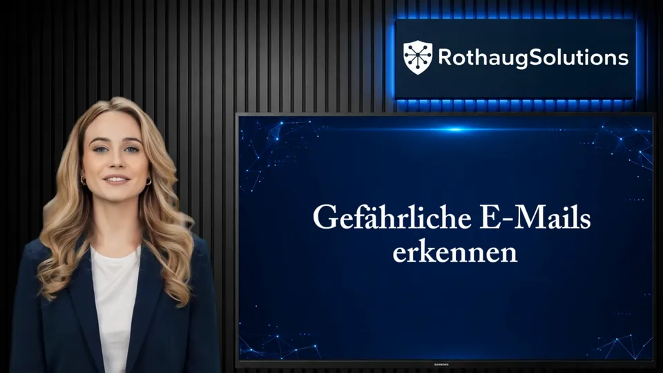 Lektion 3 – Gefährliche E-Mails erkennen