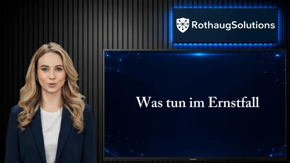 Lektion 6 – Was tun im Ernstfall