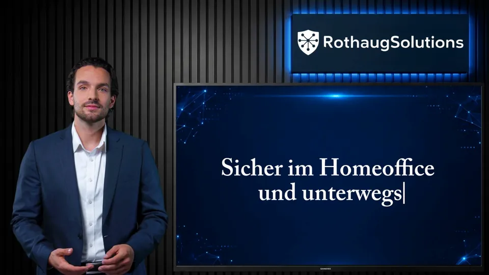 Lektion 7 – Sicher im Homeoffice und unterwegs